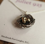 Eggs in the Nest Necklace