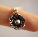 Eggs in the Nest Necklace
