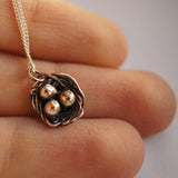 Eggs in the Nest Necklace