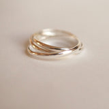 Rolling Ring Silver