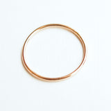 1 mm thick 10k gold wedding band or stacking ring