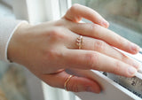 olive branch peace ring in gold