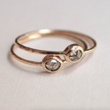 Solitaire diamond ring