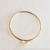 Gold star ring 10k