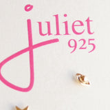 Saturn gold planet earring