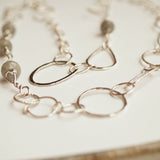 hand made silver chain