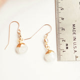 long moonstone dangle earrings