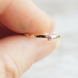 sapphire gemstone stacking ring