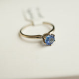 blue gemstone ring