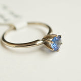 Cornflower Blue Sapphire Solitaire