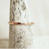 Rose gold ring