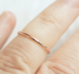 Gold Wedding Band 10K 16 gauge (1.3mm)