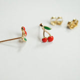 cute cherry earrings